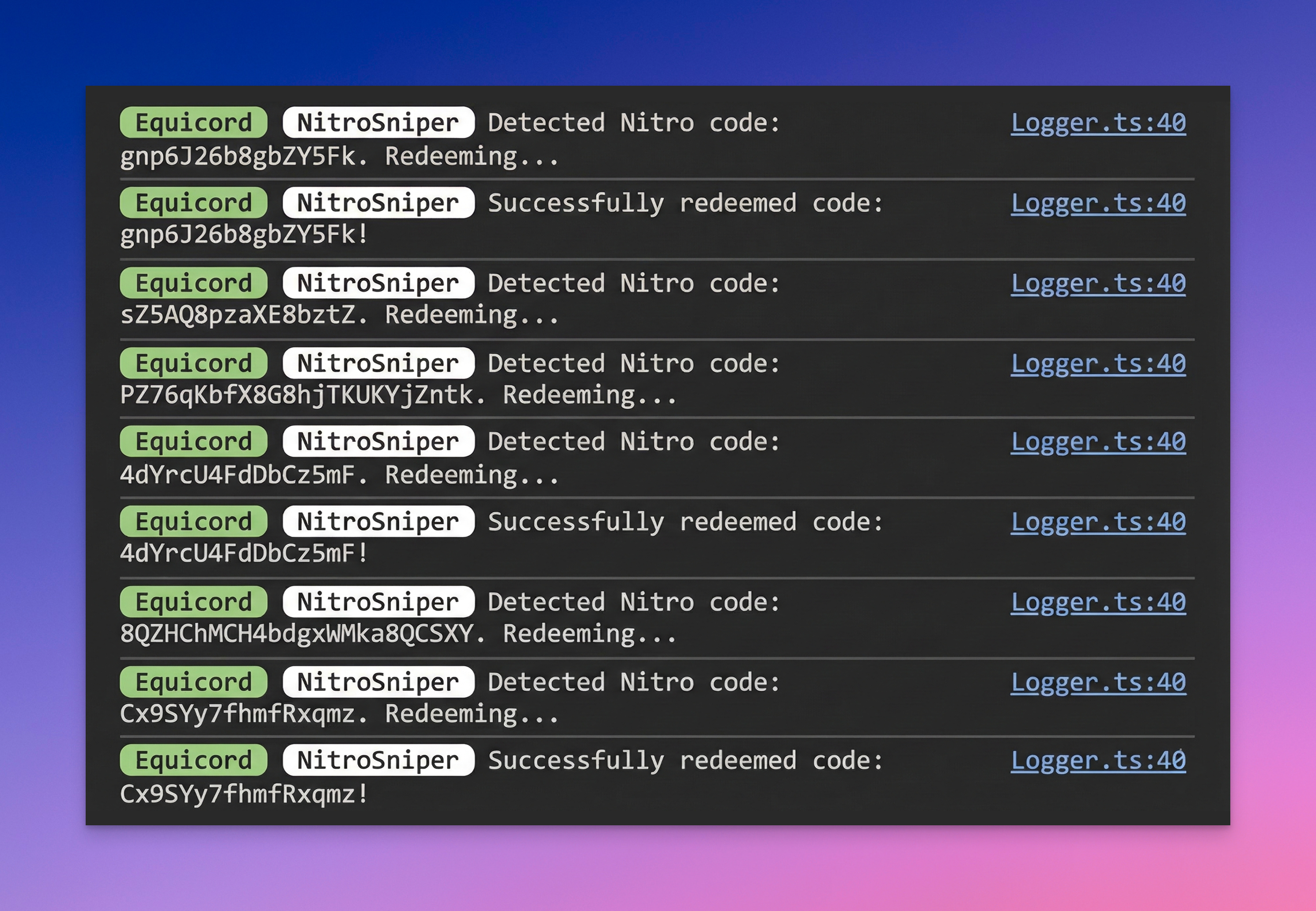 Demo of plugin